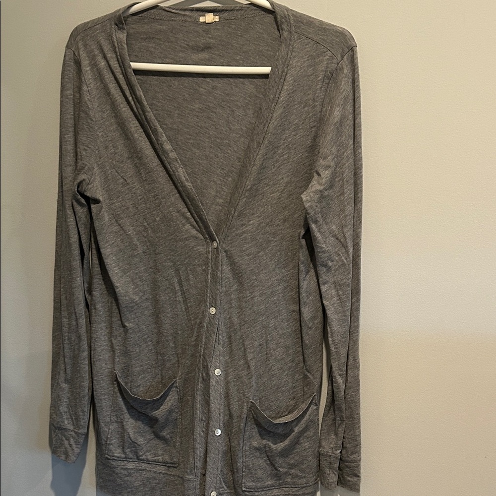J. Crew Charcoal Women's Cardigan